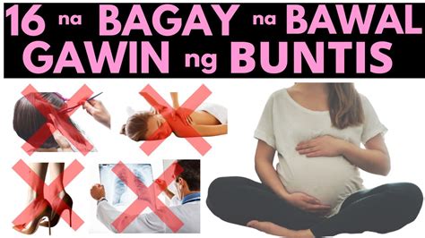 ano bawal sa buntis